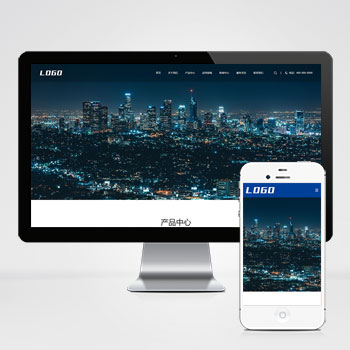 (自適應移動端)大氣寬屏電器設備網站建設案例 機械電氣網站制作案例