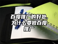 百度推廣的好處,為什么要做百度推廣