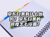 京東白條有什么優(yōu)勢？京東白條的額度怎么設置？
