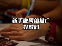 新手做網絡推廣好做嗎